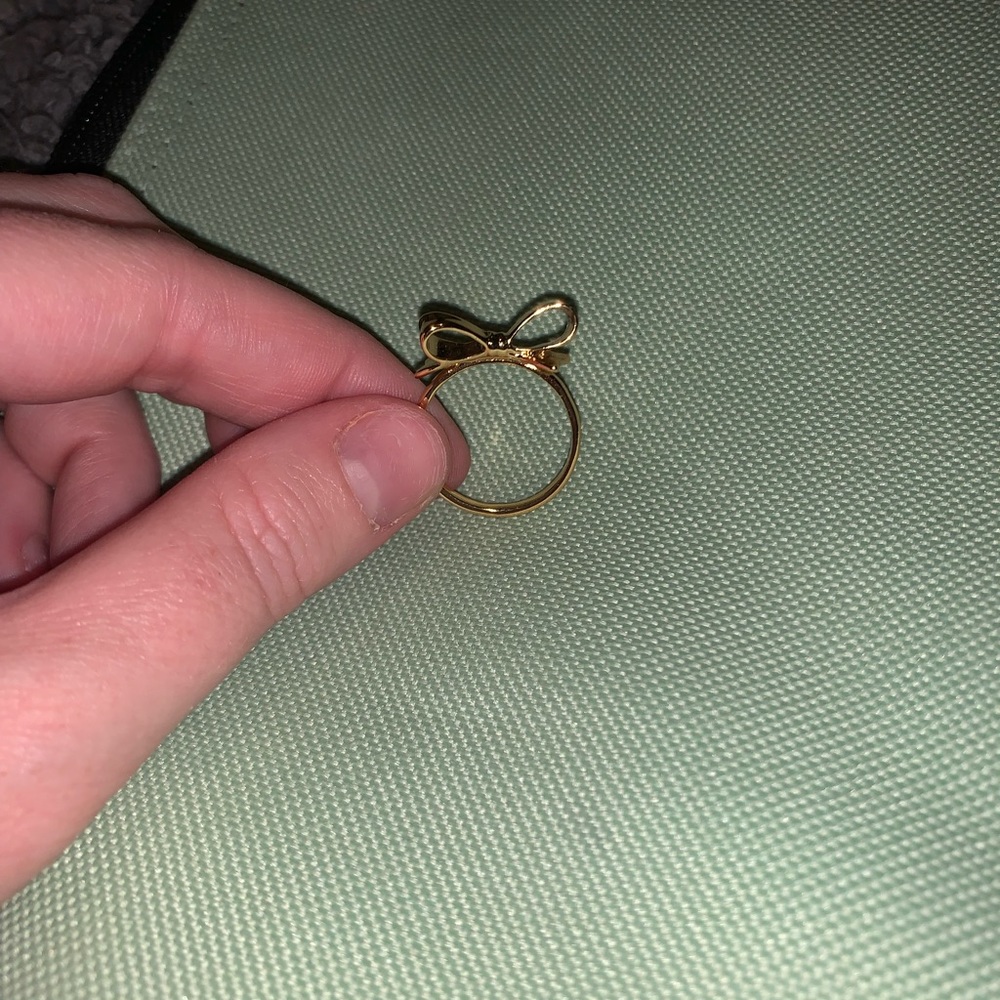 Kate Spade bow ring